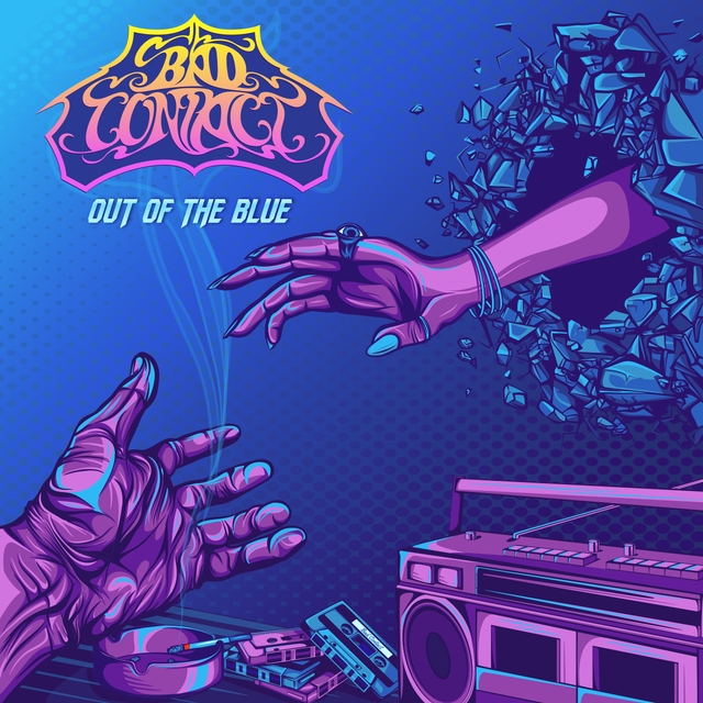 Bad Contact - Out of the Blue (Single 2023) - Artwork Cover